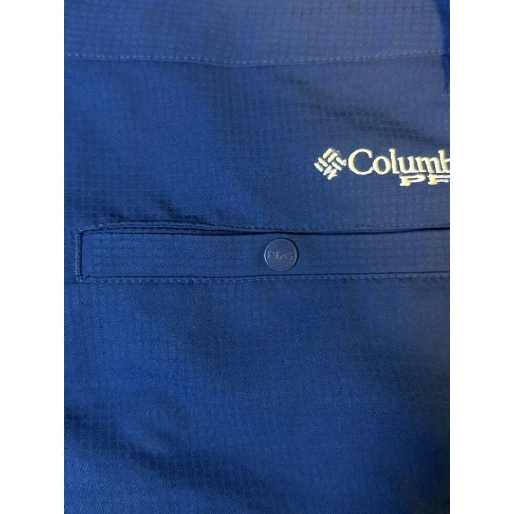 Columbia PFG Men's Blue Performance Fishing Shorts Rip Stop Size 42 - Picture 5 of 13